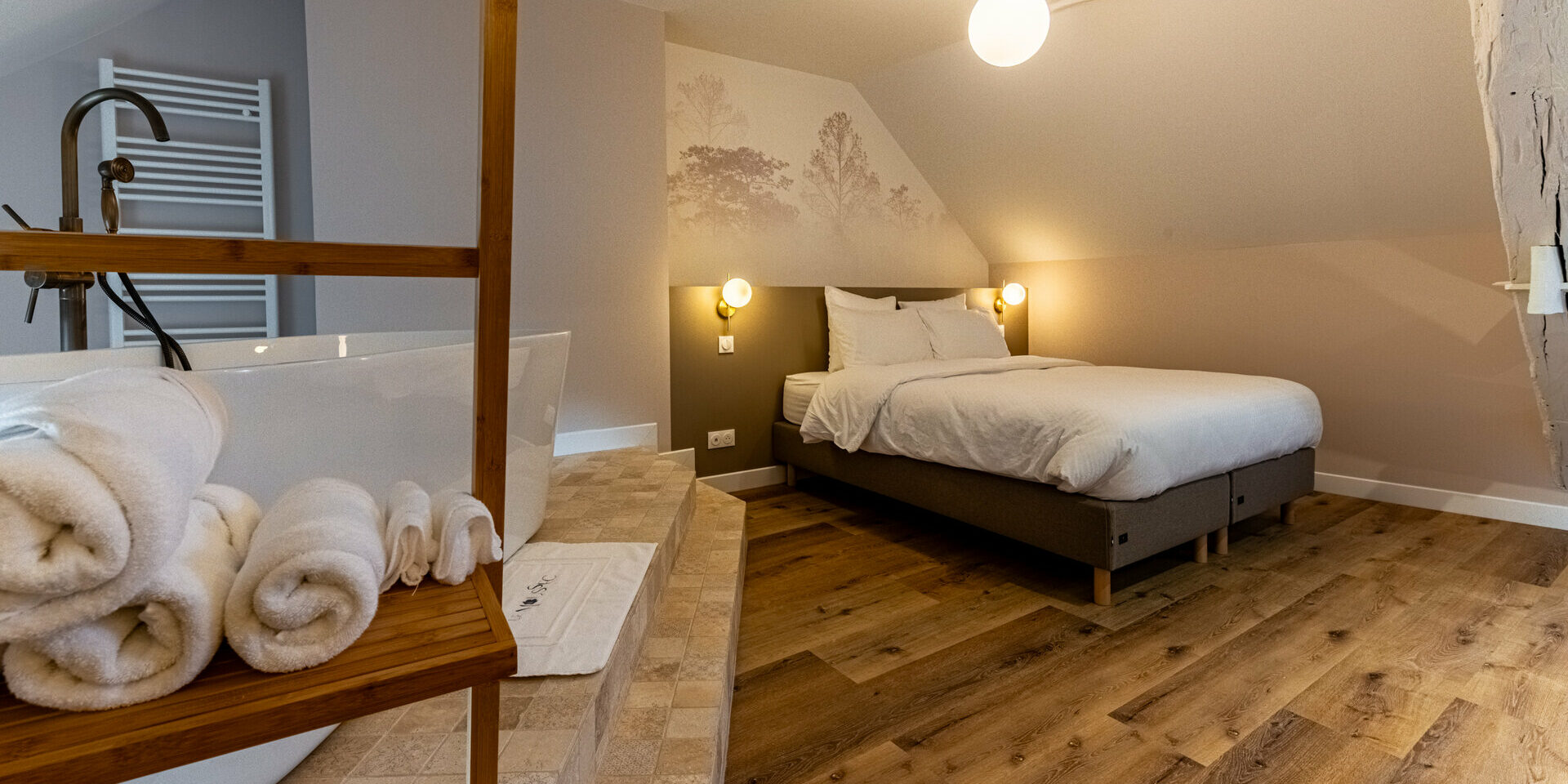 Gite les Riceys Chambre Mariage